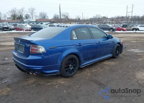2008 Acura Tl Type S из США, поврежденный, VIN 19UUA76588A045981